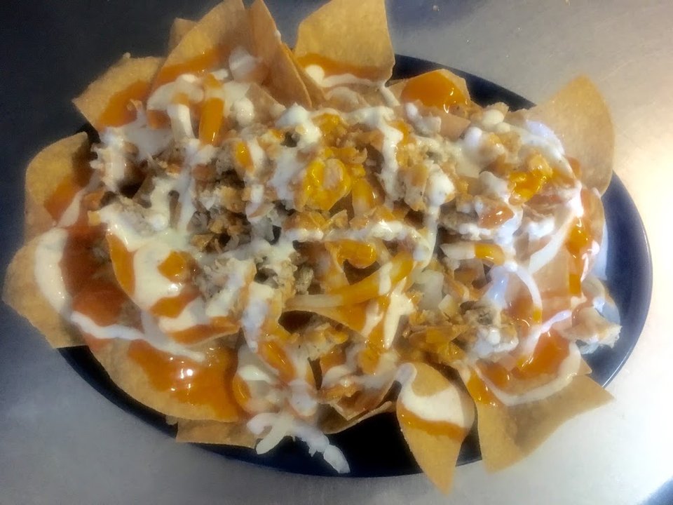 Buffalo Chicken Nachos