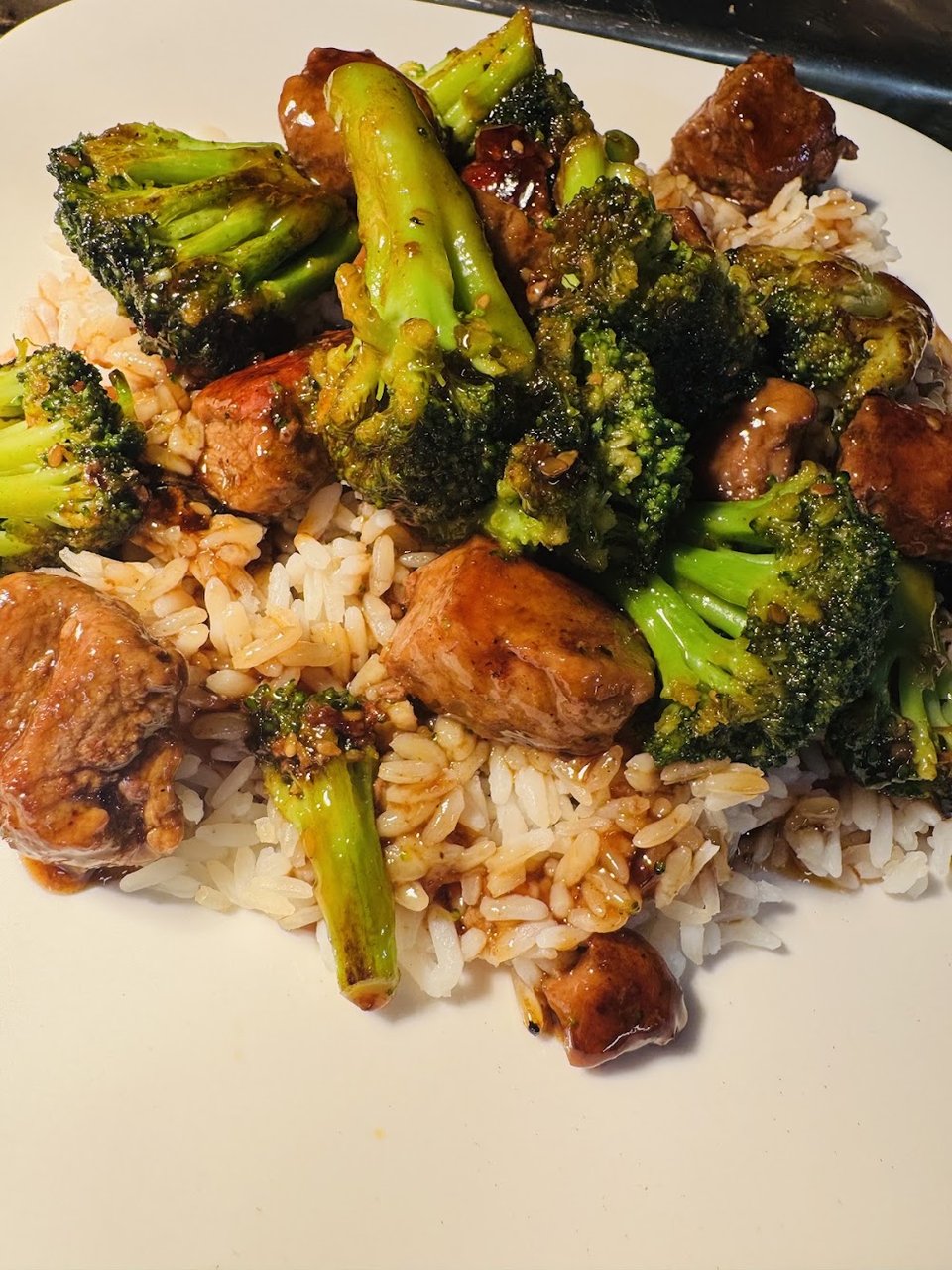 Beef Tip and Broccoli Bowl